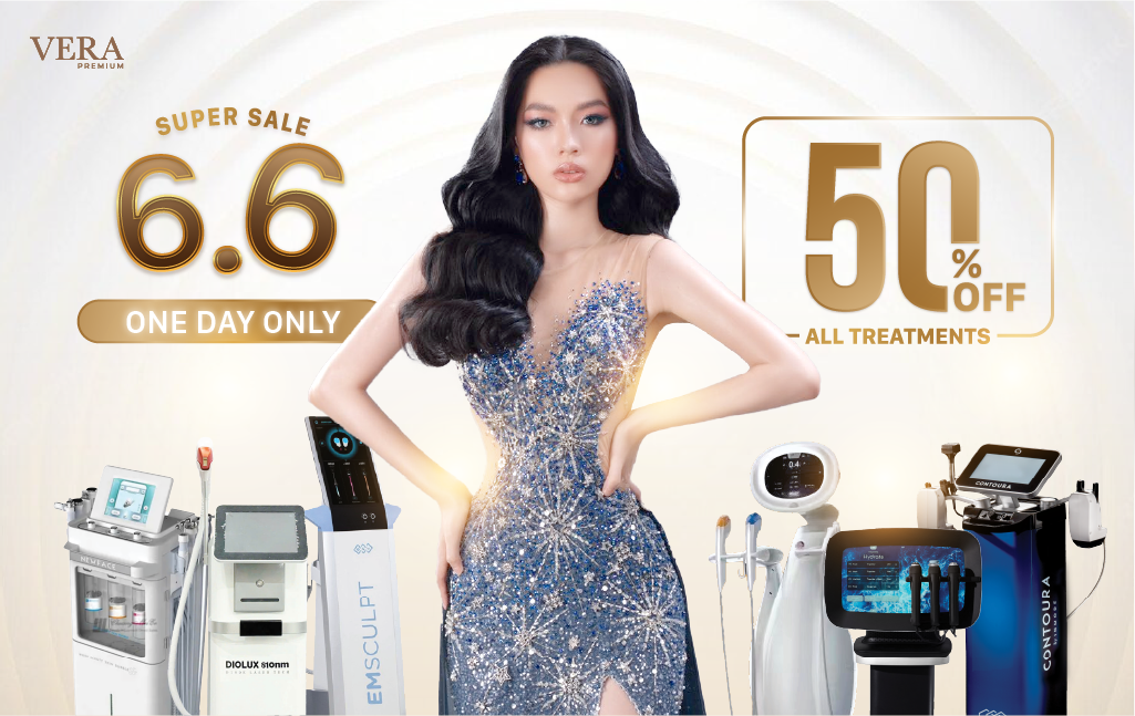 One-Day Exclusive | June 6, 2025: 50% OFF All Treatments at Vera Premium